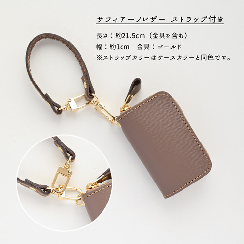 ★すぐ届く★ サフィアーノレザー キーケース すぐ届く》PRADA サフィアーノレザー キーケース ギフトに