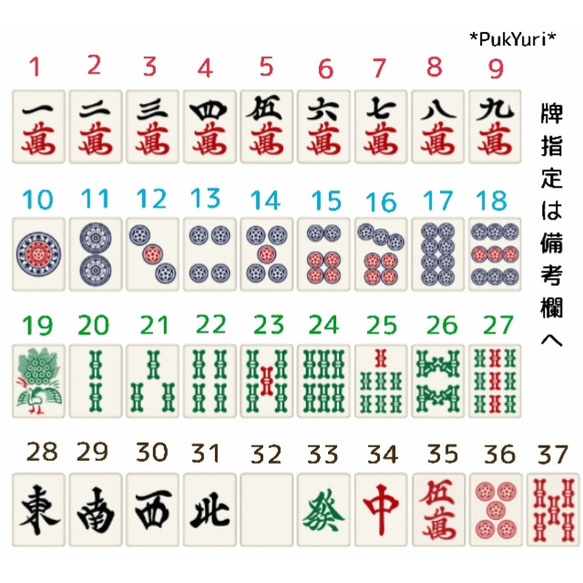 受注製作)ミニ麻雀牌ピアス(片耳)/ノンホールピアス/軟骨ピアス/樹脂ピアス/イヤリング 2枚目の画像