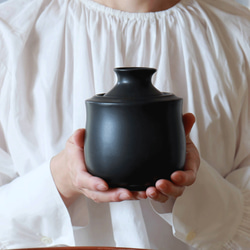 夏のお酒ギフトに♪冷酒も楽しめる　日本酒1合！【3分で熱燗が楽しめる】伊藤さんご家族のつくる酒燗器・ぐい呑み2つ・桃 11枚目の画像