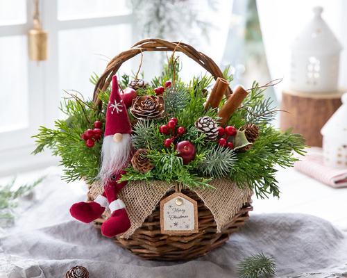 早割チケット イマン マリカ アミナクリスマスベアバスケット