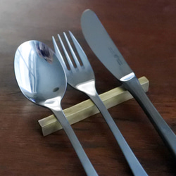 真鍮の四角いカトラリーレスト（80mm） カトラリー オダ雑貨