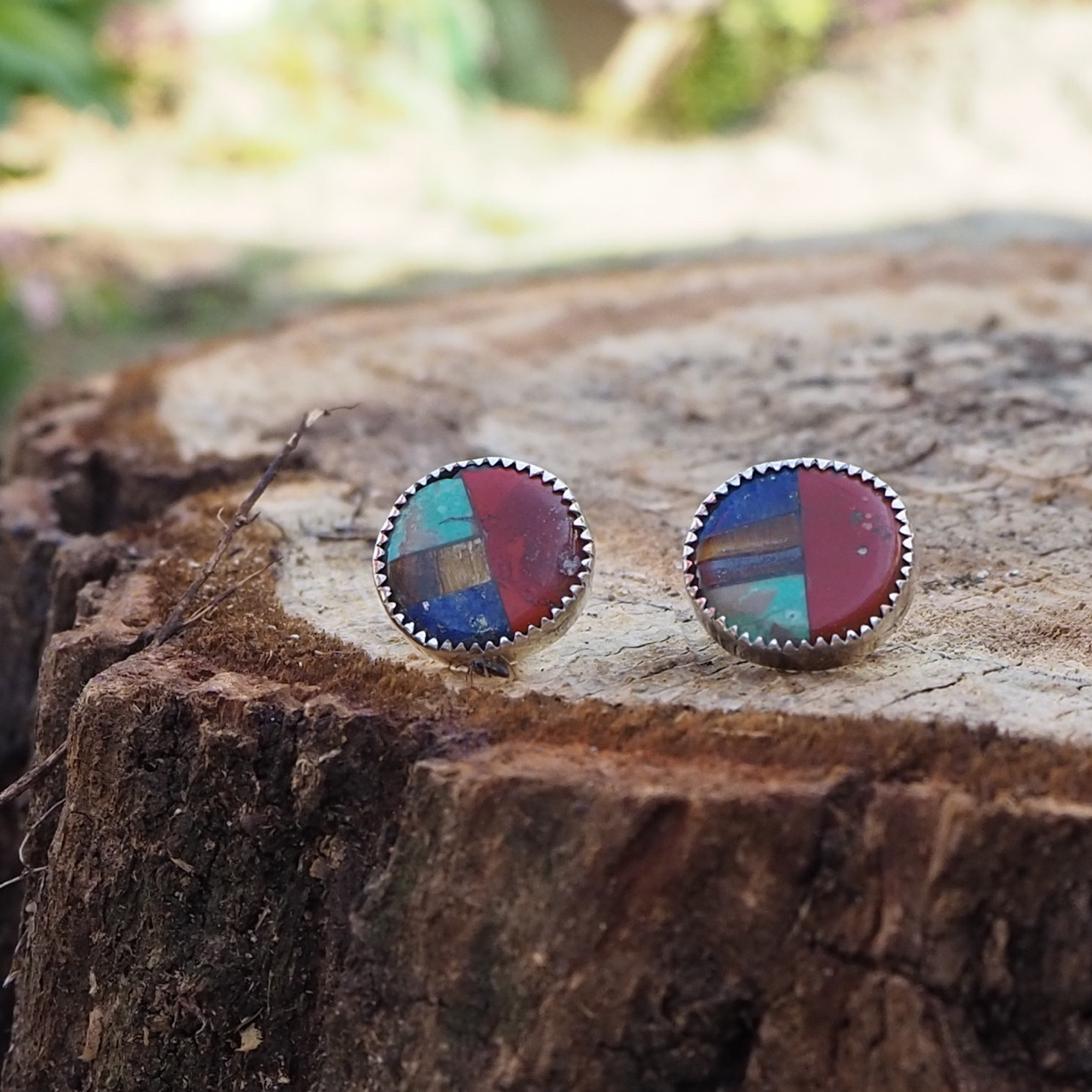 turquoise ターコイズ モザイクピアス