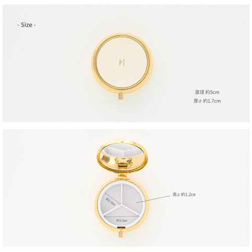 H3106M◾️マルコ ビチェゴ　レザーアクセサリーケース　箱付 アクセサリーケース サークル 【 サフィアーノレザー 箔 名入れ 】 本