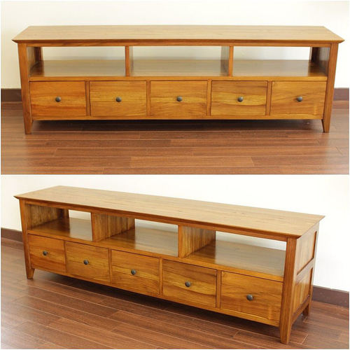 テレビ台 テレビラック TVラック AVボード チーク家具 木製 無垢 収納