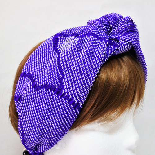 絞りの羽織からリメイク！クロスターバン092803 