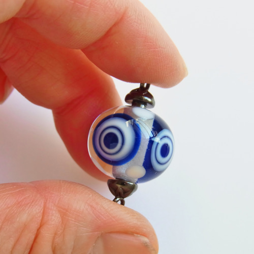 リマシュケのチャーム 蜻蛉玉 水晶 リマシュケのチャーム 蜻蛉玉 水晶