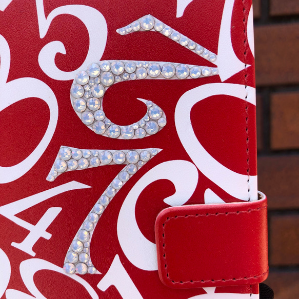 オリジナル　iPhone15手帳型ケースSE3 13 14 数字モード　管理RD 3枚目の画像