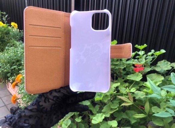 オリジナル　iPhone15手帳型ケースSE3 13 14 数字モード　管理RD 7枚目の画像