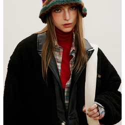 レディース*メンズ兼用冬のアメリカ式保温綿入れのゆったりとしたラム毛の綿入れコート　２カラー　2310-15 10枚目の画像
