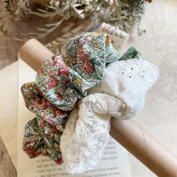 送料込］大人可愛いインド刺繍リボンのシュシュ シュシュ chika♪ 通販