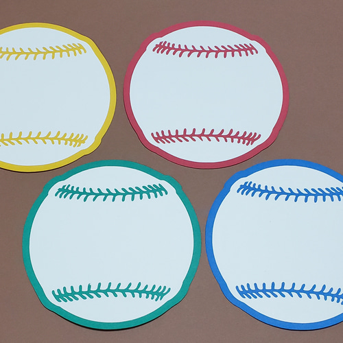 【専用です】野球ボールメッセージカード1300枚(4.8㎝サイズ) 専用です】野球ボールメッセージカード1300枚(4.8㎝サイズ)