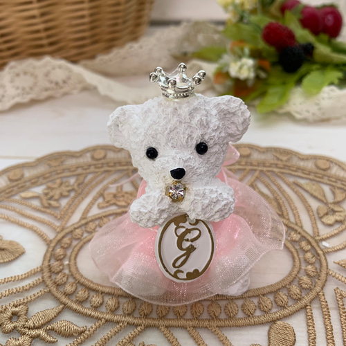 アロマストーン✨イニシャルオーダー♡くまさんの誓い ディフューザー