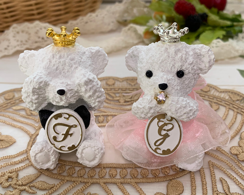 アロマストーン✨イニシャルオーダー♡くまさんの誓い ディフューザー