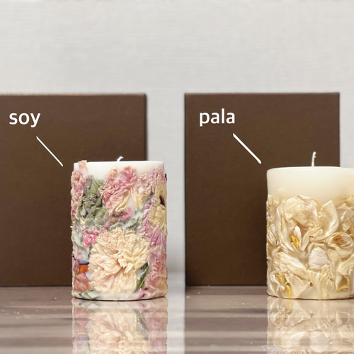 アフターブーケキャンドル メモリアルブーケキャンドル 3点セット