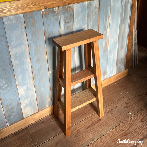 Creema限定 サイズオーダー】無垢材 ディスプレイスタンド ハイ