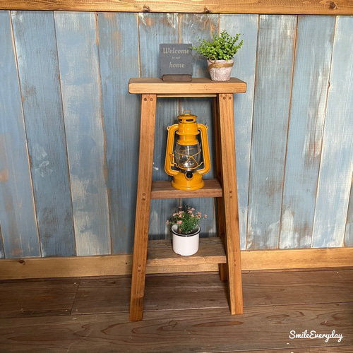 Creema限定 サイズオーダー】無垢材 ディスプレイスタンド ハイ