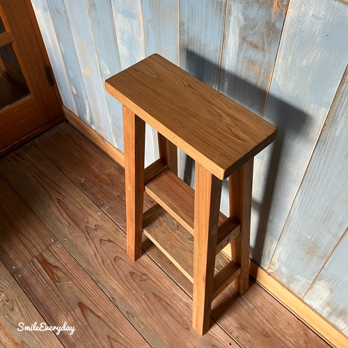 Creema限定 サイズオーダー】無垢材 ディスプレイスタンド ハイ