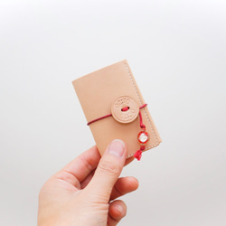 【フルオーダー制作事例】ミニマムウォレット / お札と小銭だけ入る財布 2枚目の画像