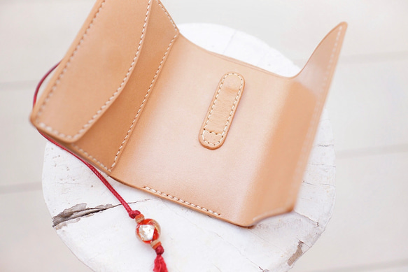 【フルオーダー制作事例】ミニマムウォレット / お札と小銭だけ入る財布 3枚目の画像