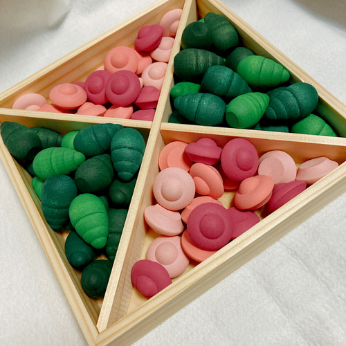 おもちゃ箱 Low 積み木（ネフスピール・リグノ）がぴったりは