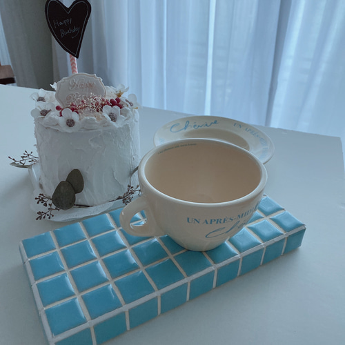 人気 韓国インテリア　タイルプレート　タイル家具　タイルトレー 人気！韓国インテリア タイルプレート タイルトレー その他インテリア