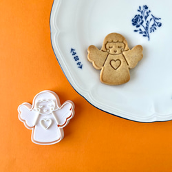 天使☆クリスマス　オーナメント【クッキー型】 1枚目の画像