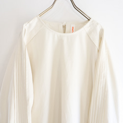 tuck long sleeve top (milk) 2枚目の画像