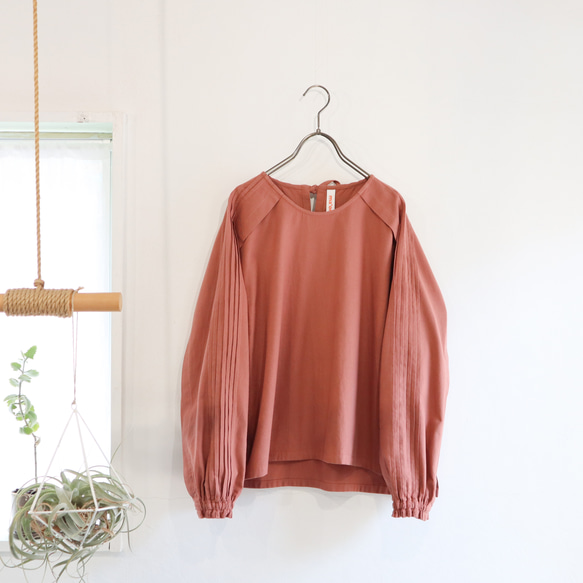 tuck long sleeve top (pincotta) 1枚目の画像