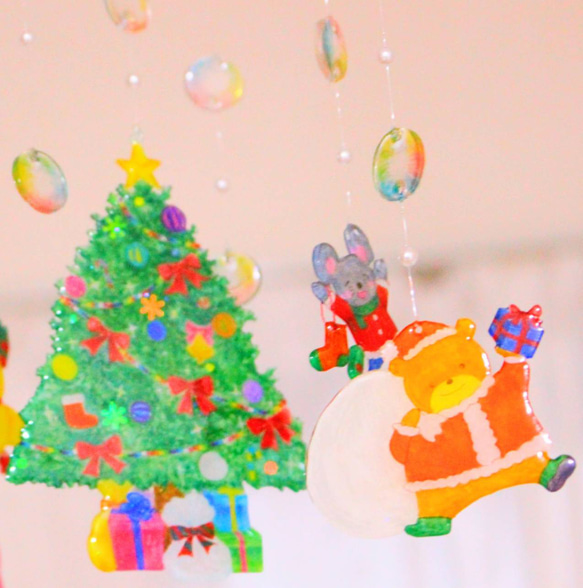 モビール　森のクリスマス　(Creema限定作品) 16枚目の画像