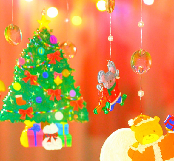 モビール　森のクリスマス　(Creema限定作品) 15枚目の画像