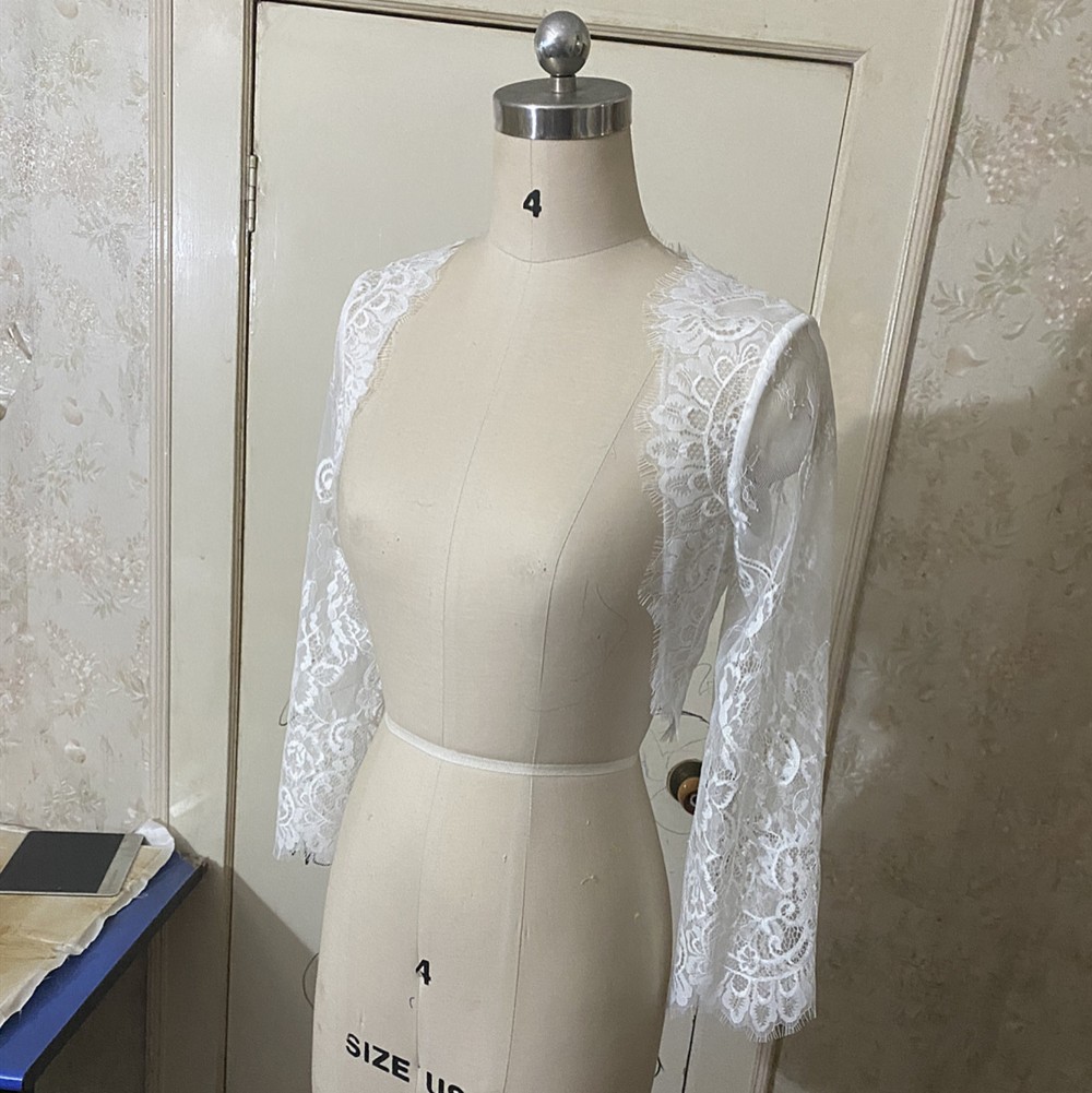 美品！トップス パールホワイト ウエディングドレス 羽織る