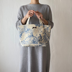 ストフ トワルドジュイ生地使用 タウントート トートバッグ oto 通販