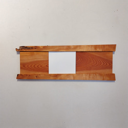 「 トチ･ケヤキ 」の木枠の鏡　【現品】 12枚目の画像
