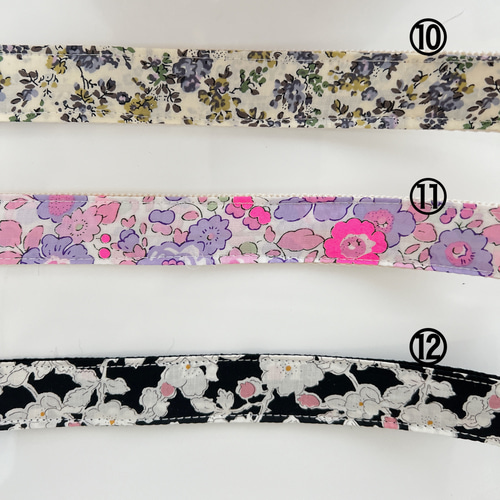 リバティ刺繍 ネームタグ ラゲージタグ｜ 名入れ 推し活 名前シール