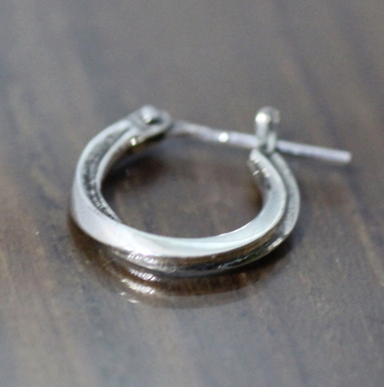 silver925 ピアス  -fluent Pierce- (1P)　フープピアス　シルバー 4,930円