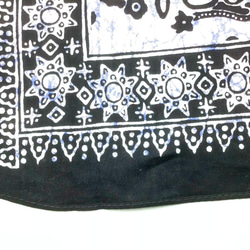 バティックプリントの布　ホワイトバロン 10枚目の画像