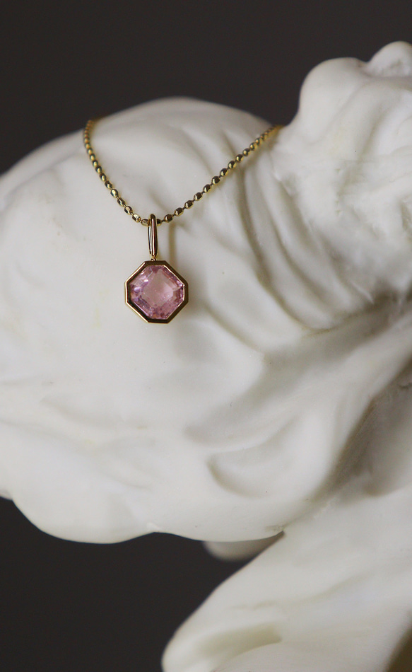 ヴァンドーム青山 Pt ダイヤ ネックレス 0.28ct マリハ MARIHA K18アースドロップス ピンクトルマリン ペンダント