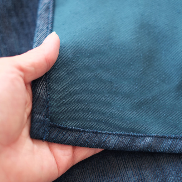 オーロラを身に纏う♡ジュエルカラースカート（23w-07）ブルー 14枚目の画像