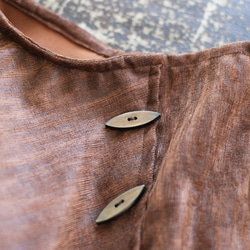 オーロラを身に纏う♡ジュエルカラースカート（23w-07）ブラウン 13枚目の画像