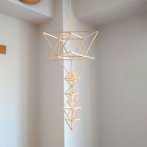 ヒンメリ＊starlight 国産麦わら 北欧 インテリア 雑貨 マカバ スター