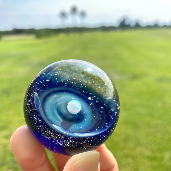 石垣島の宇宙玉 〜mint opal〜 14枚目の画像