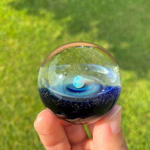 石垣島の宇宙玉 〜mint opal〜 その他アート kotonoha-abi 通販