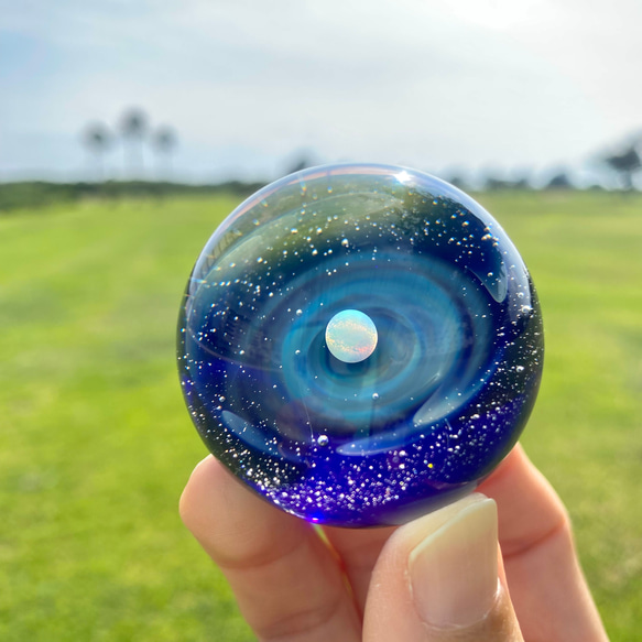 石垣島の宇宙玉 〜mint opal〜 11枚目の画像