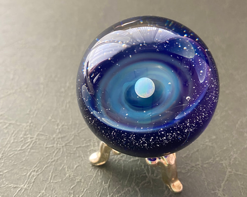 石垣島の宇宙玉 〜Black Opal〜 石垣島の宇宙玉 〜black opal〜 立体・オブジェ kotonoha-abi
