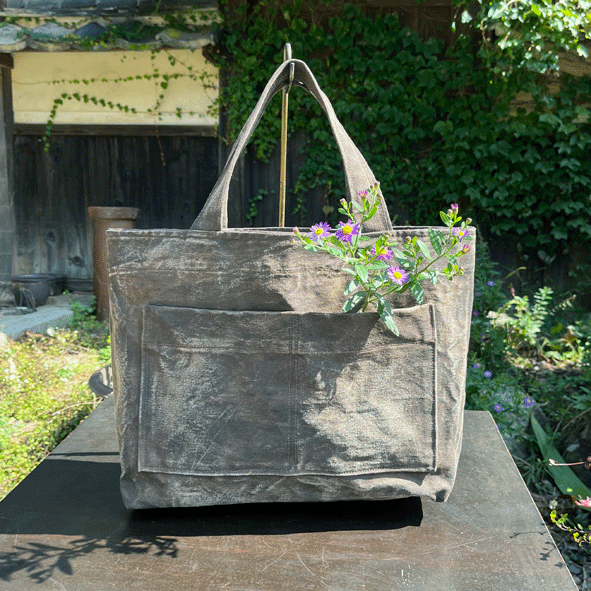 再々販　柿渋帆布ダメージバッグ23087