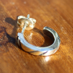 silver925 耳環 -Sequence Pierce- type3 (1P) 耳環 銀 第1張的照片