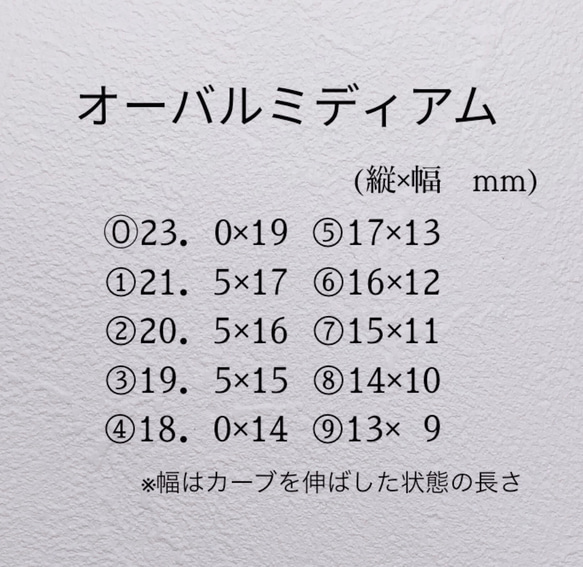 サイズ確認用ネイルチップ 4枚目の画像