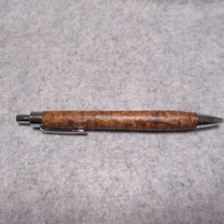 ハワイアンコア　カーリー杢　椿油仕上げ　木軸ボールペン　希少材 2枚目の画像