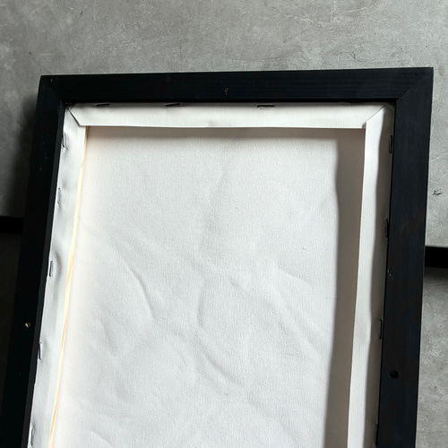 現代アート 35×26㎝ フレーム付き テクスチャーアート インテリア