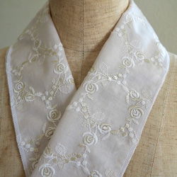 美品 正絹 作り帯 吉祥文様が映える 二部式 袋帯 銀糸 宝尽くし 慶びの
